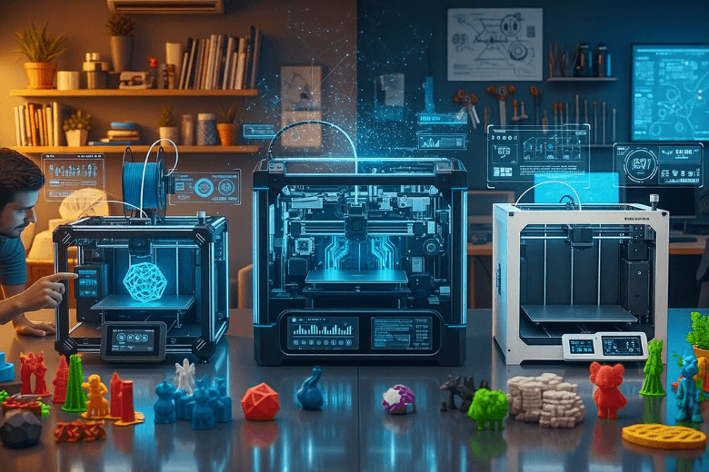 Comparing the Top 3D Printers for Home and Professional Use in 2025