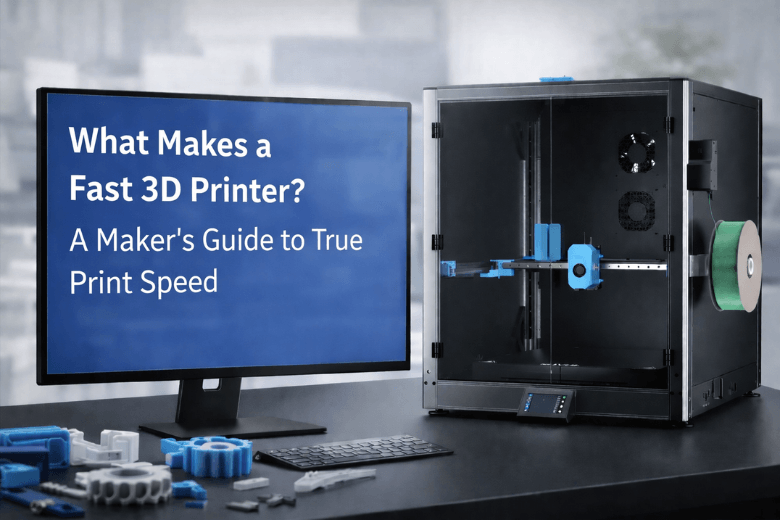 What Makes a 3D Printer Truly Fast? A 3D Printer Speed Explainer