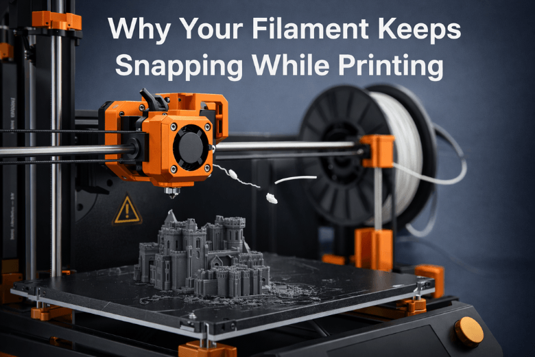 Common Reasons Your Filament Keeps Snapping During Printing