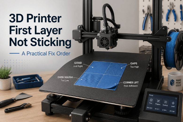 How to Fix First Layer Adhesion Problems in 3D Printing