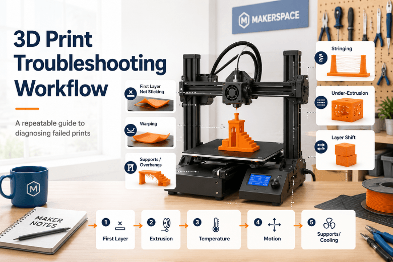 How to Troubleshoot Failed 3D Prints Step by Step