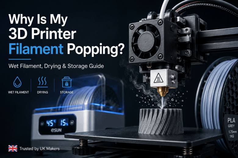 Wet Filament Symptoms: How to Tell If Your Filament Needs Drying