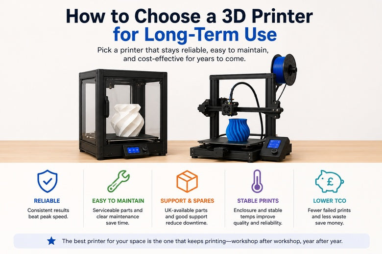 How to Choose a 3D Printer for Long-Term Use