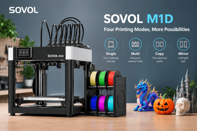 Sovol M1D Copy, Mirror, Multi and Single Modes Explained