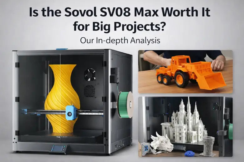Is the Sovol SV08 Max Worth It for Big Projects? Our In-depth Analysis