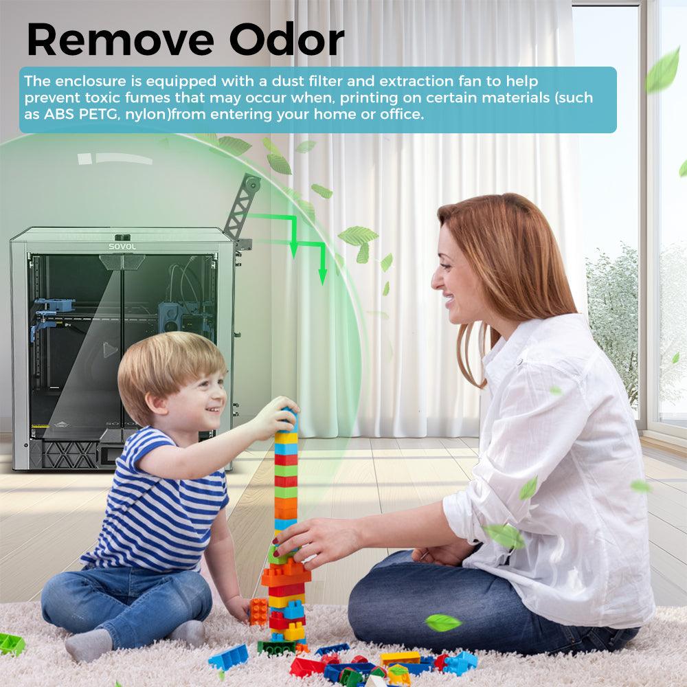 SV08 Metal and Silicon Boride Glass Open Enclosure