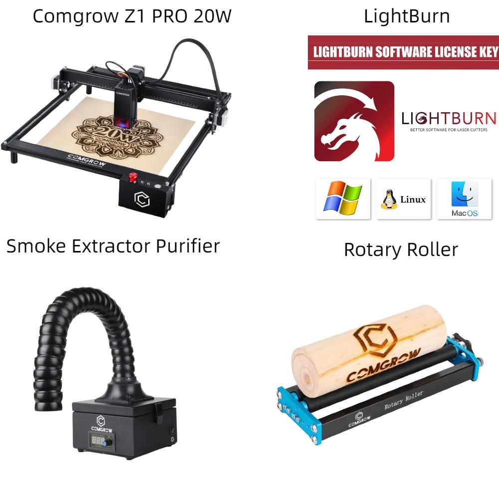 Big sales ๐ฅ Comgrow Z1 PRO 20W Desktop Diode Laser Cutting Engraving Machine - SOVOL