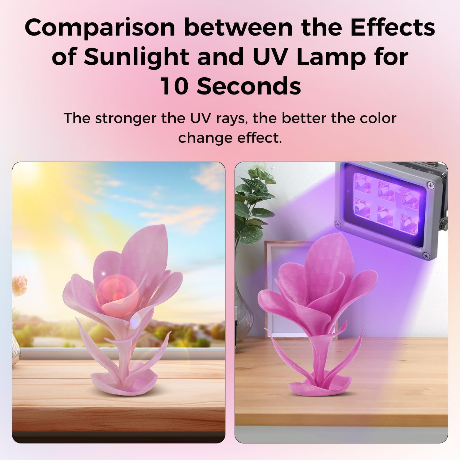 Sovol UV Reactive Color-Changing PLA Filament