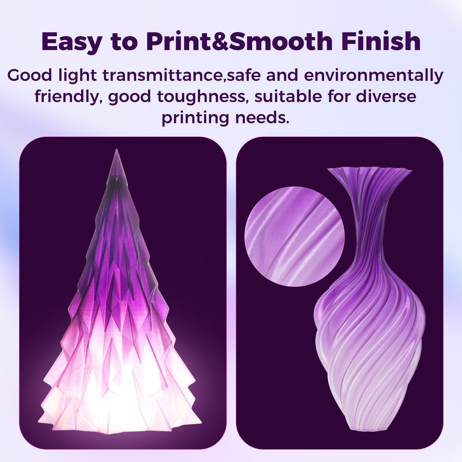 Sovol PETG 3D Filaments Gradient Purple
