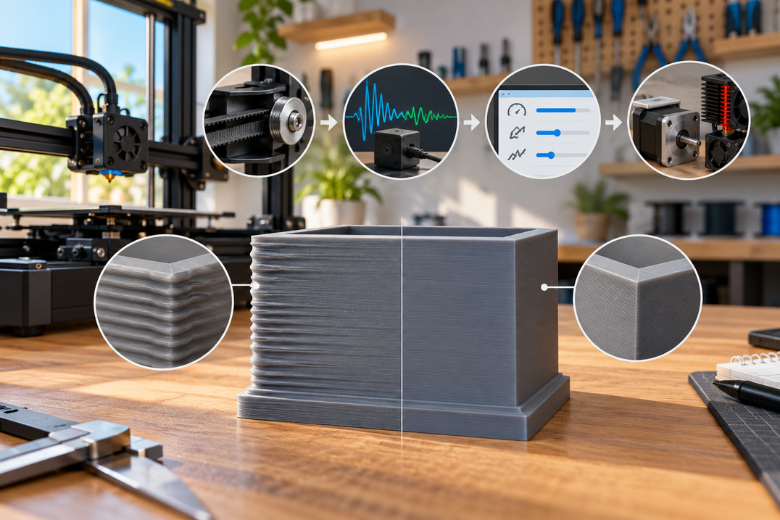 How to Avoid Ringing and Ghosting in Fast 3D Prints