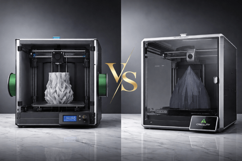 Sovol SV08 Max 3D Printer vs Creality K1 Max 3D Printer