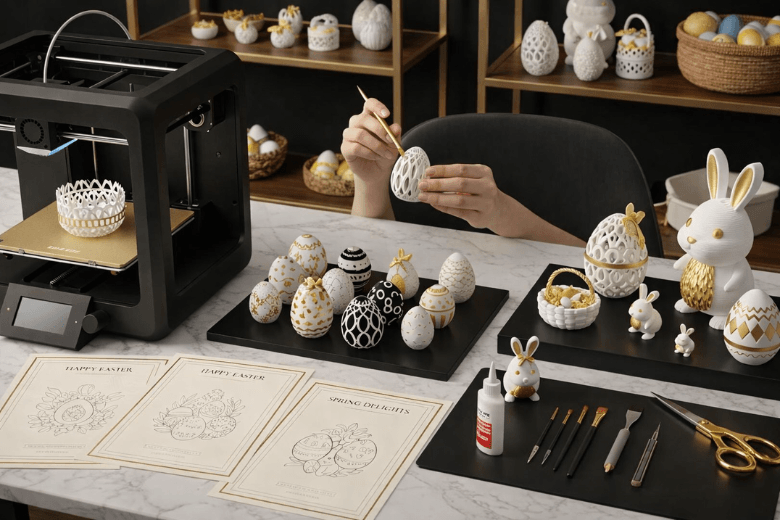 Why 3D Printing is Perfect for Easter DIY Projects