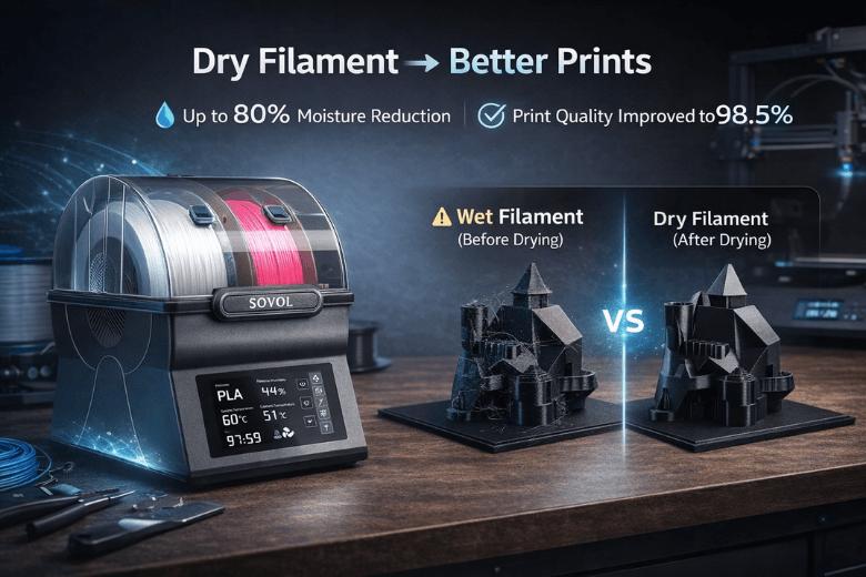 Why Filament Dryer Makes Your Prints Stronger and Smoother