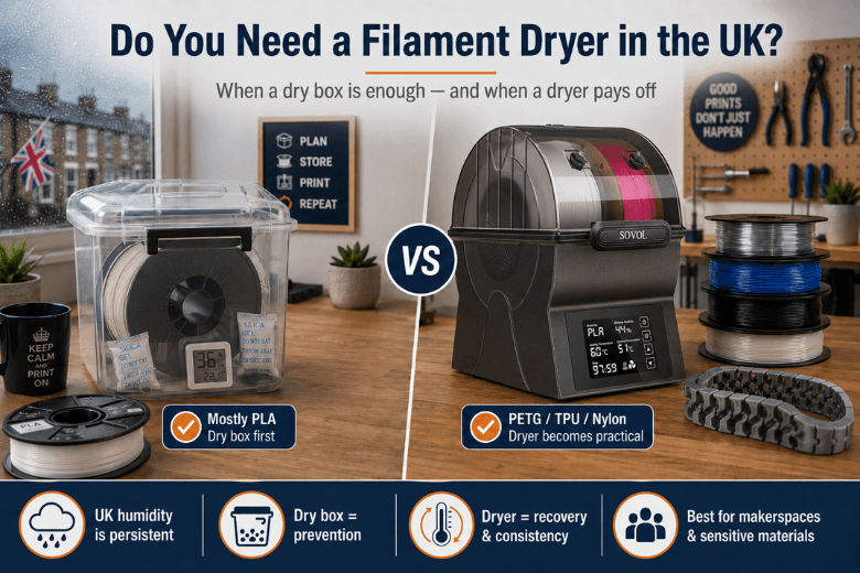 Do You Really Need a Filament Dryer in the UK?