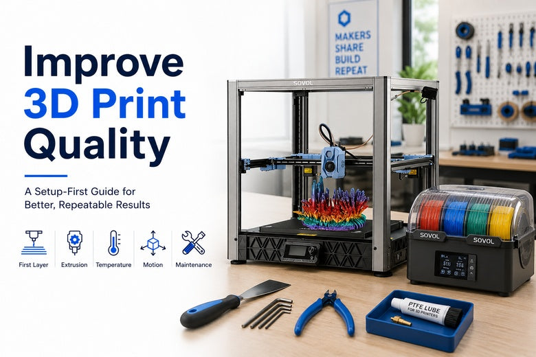 How to Improve 3D Print Quality With a Better 3D Printer Setup