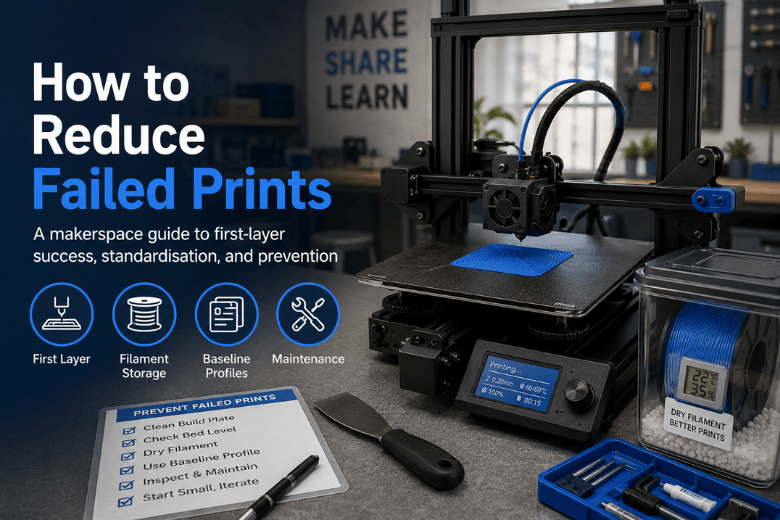 How to Reduce Failed Prints on FDM 3D Printers