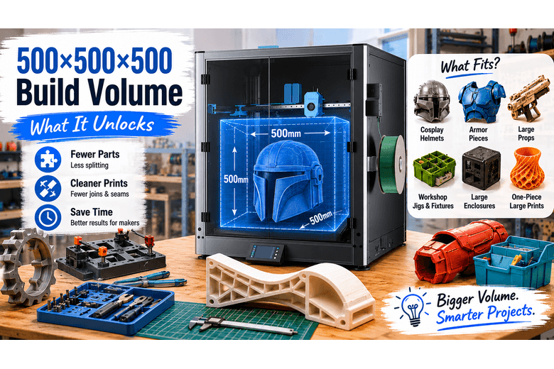 What Can You Print with the Sovol SV08 Max Build Volume?