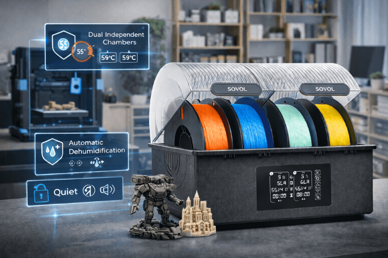 How the SH03 Filament Dryer Stands Out Among Leading Filament Dryers