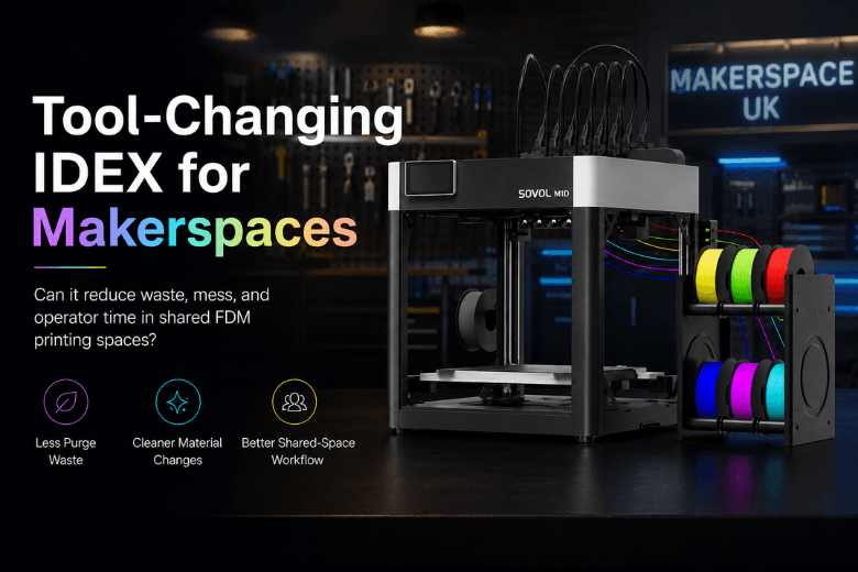 Tool-changing 3D printers for makerspaces: an IDEX buyer’s guide