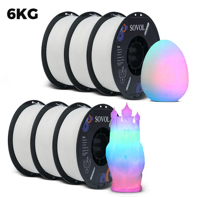 Sovol Glow in dark PLA Filament (1KG/6KG/10KG)