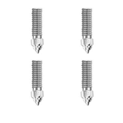 Comgrow T500 3D Printer Hardened Tool Steel Nozzles 0.4/0.6/0.8/1.0mm 4 pcs - SOVOL