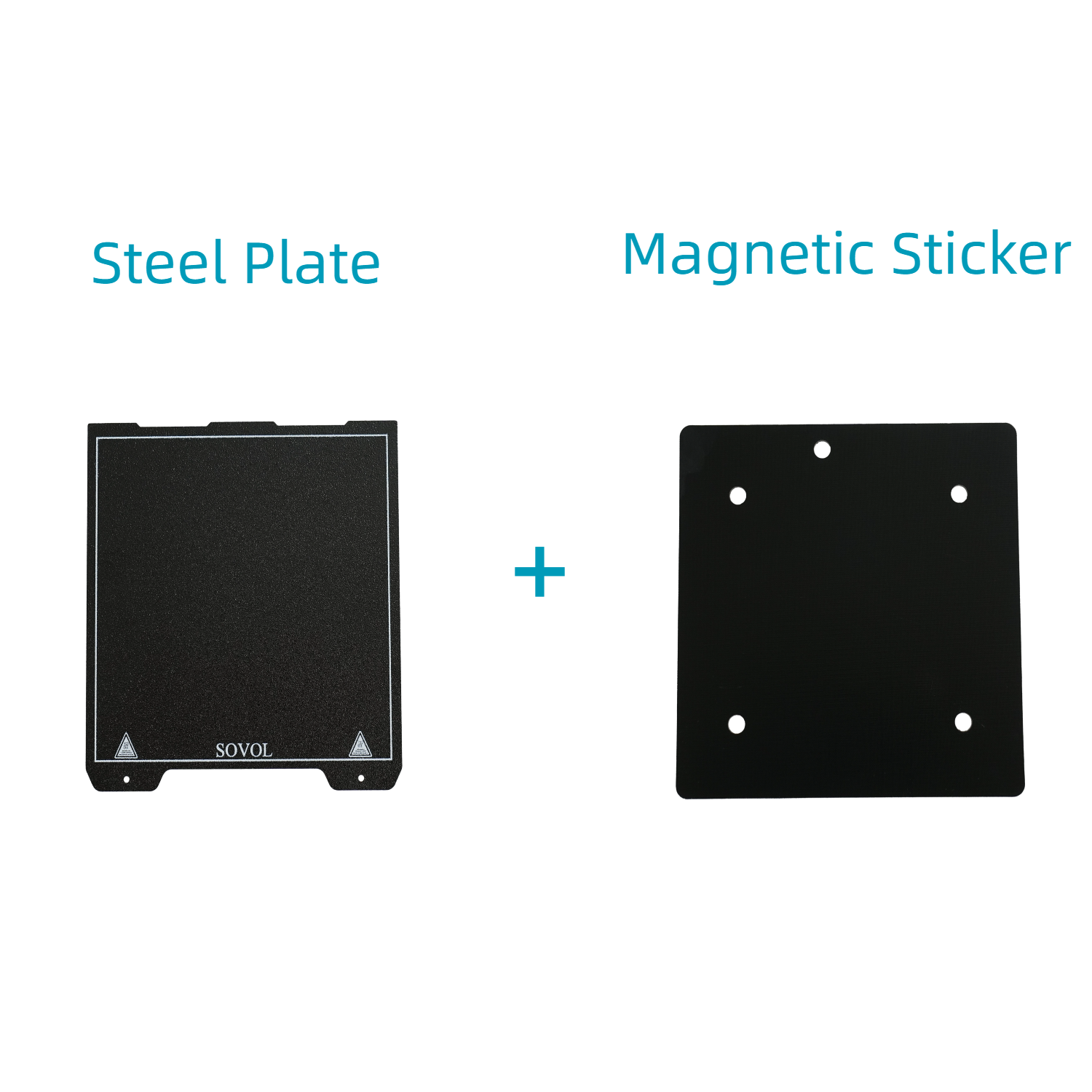 Flexible Steel Build Bed for Sovol Zero