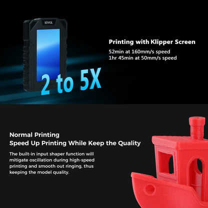 Klipper Touch Screen Firmware for Sovol 3D Printer  