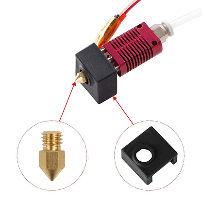 MK8 0.4mm Extruder Nozzles Kit