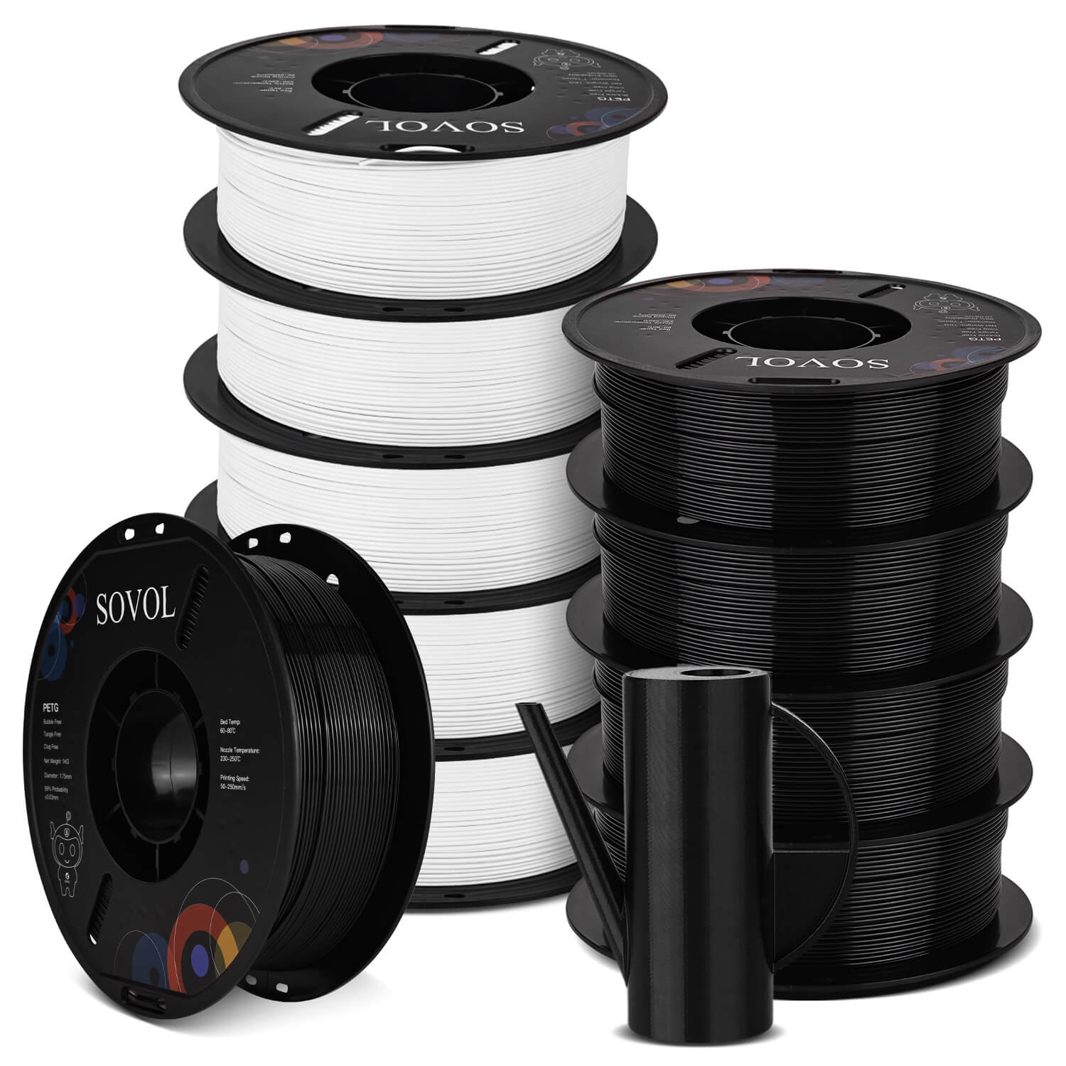 Sovol PETG 3D Filaments 10KG