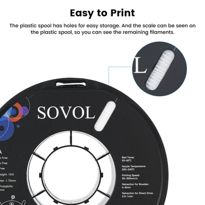 Sovol PLA 3D Filament 2KG