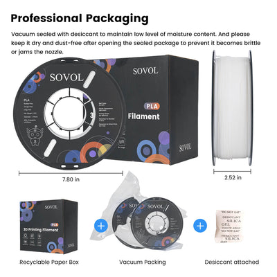 Sovol PLA 3D Filament 2KG