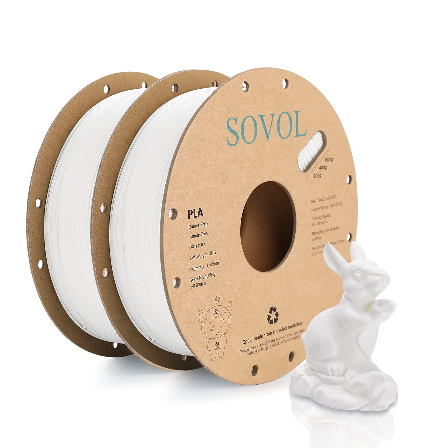Sovol 3D Printer PLA Filament White