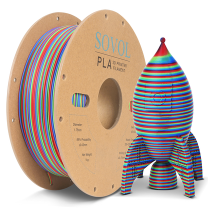 Sovol 3D Printing Chameleon PLA Tri Color Filament
