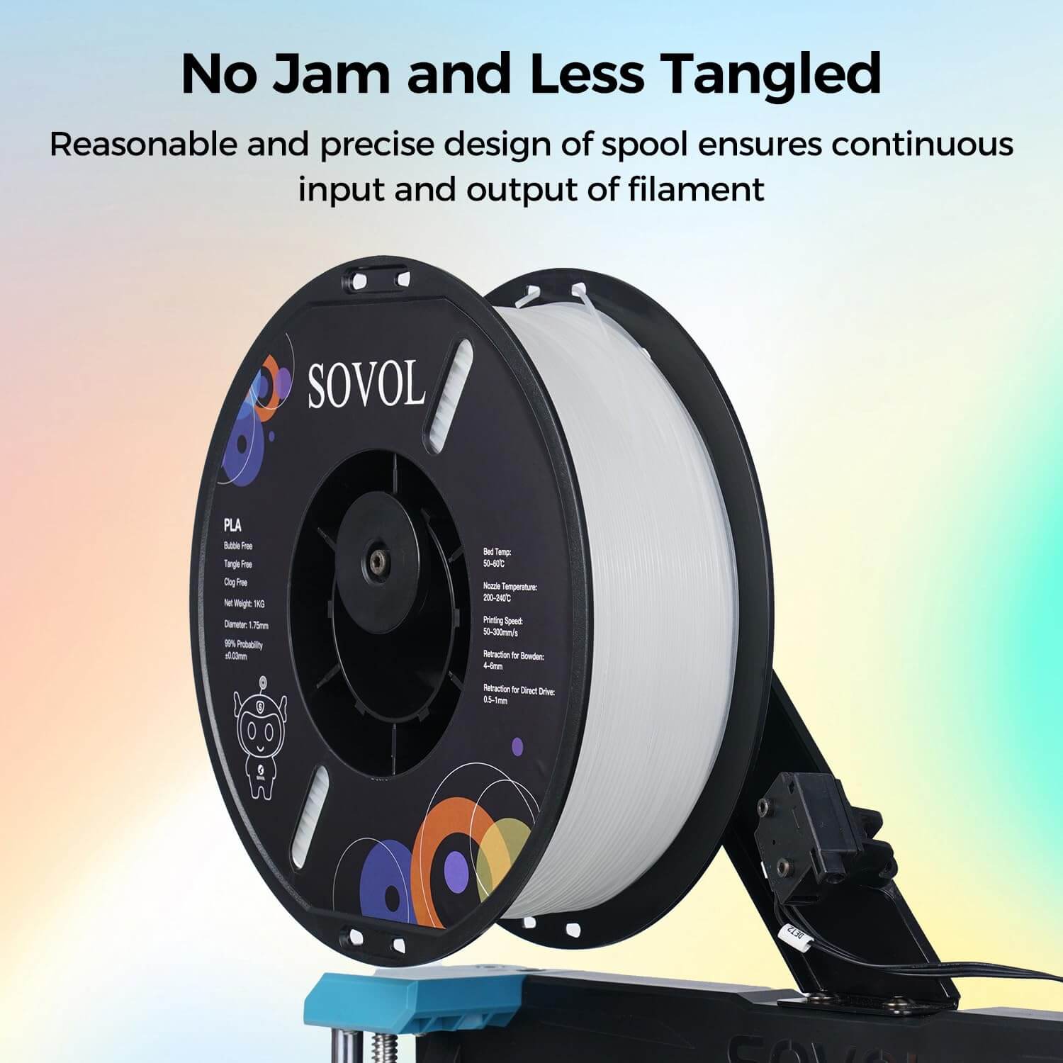 Sovol Glow in dark PLA Filament 1 KG