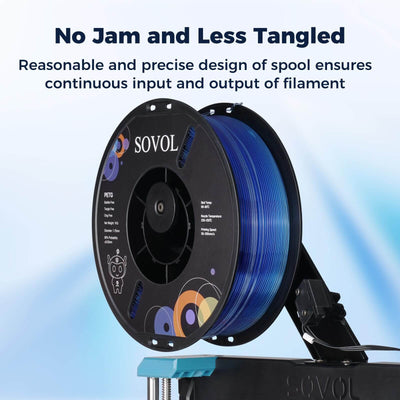 Sovol PETG 3D Filaments Gradient Blue