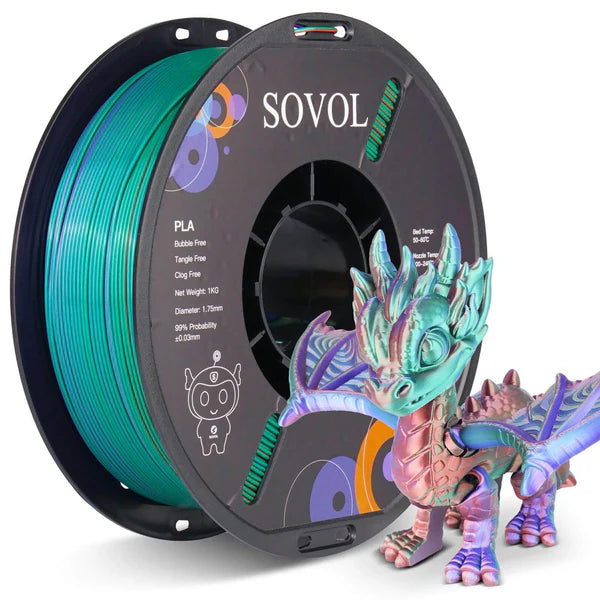 Sovol Silk PLA 3D Filament 1KG