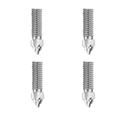 T500 3D Printer Hardened Steel Nozzles 4pcs
