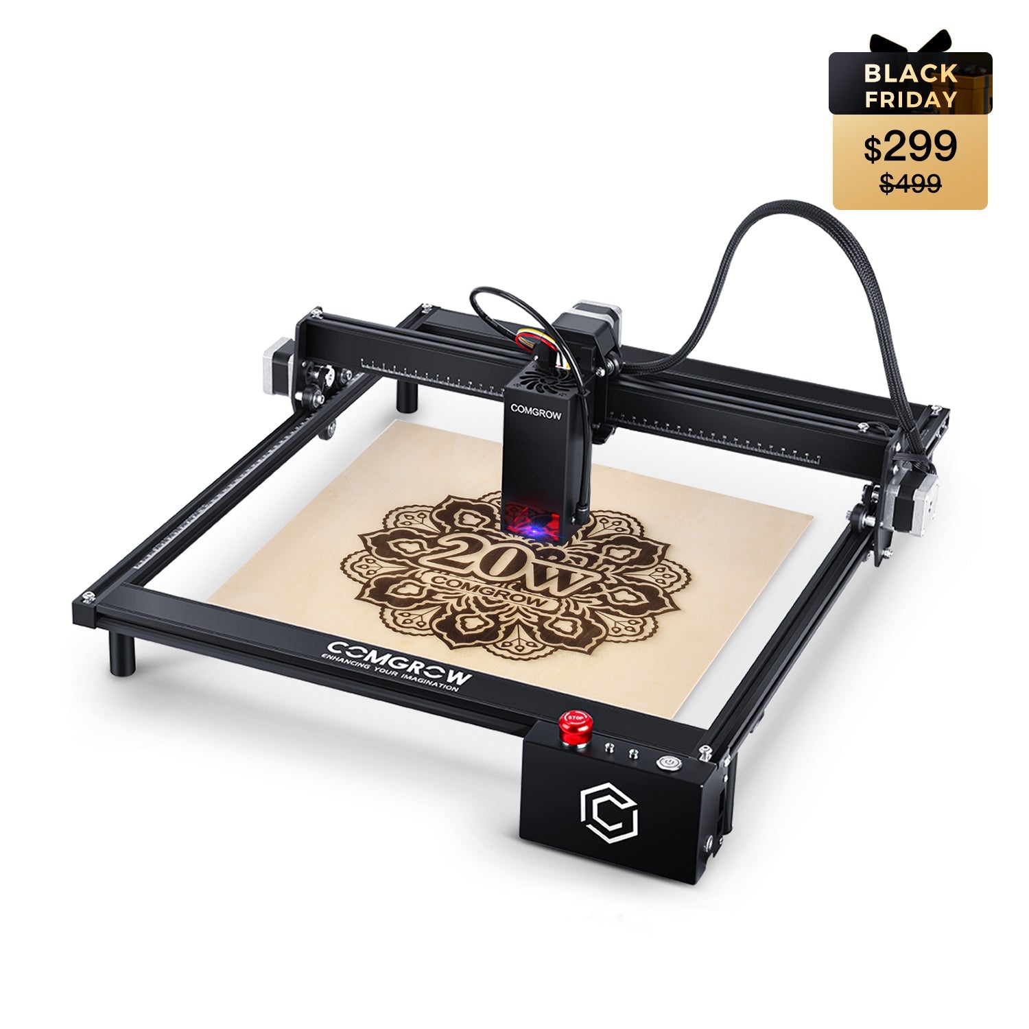 Comgrow Z1 PRO 20W Laser Engraver