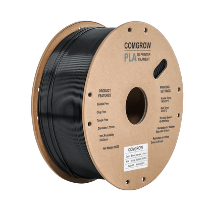comgrow t500 3kg pla filament black