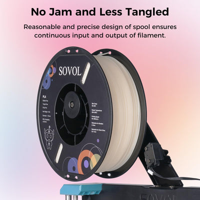 Sovol UV Reactive Color-Changing PLA Filament