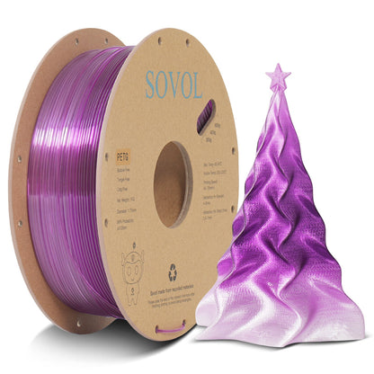 Sovol PETG 3D Filaments Gradient Purple