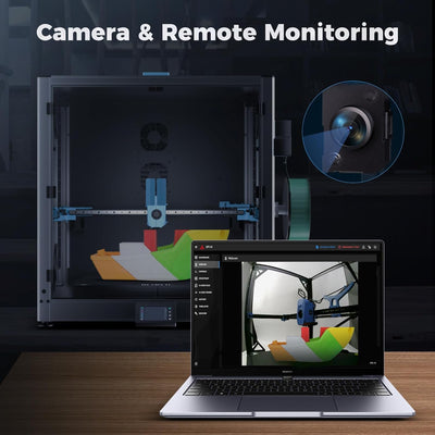 Sovol SV08 Max built-in camera for remote monitoring and time-lapse printing