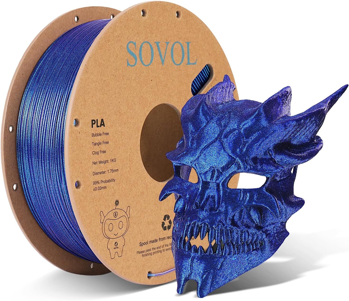 Sovol Chameleon PLA 3D Filament 1KG